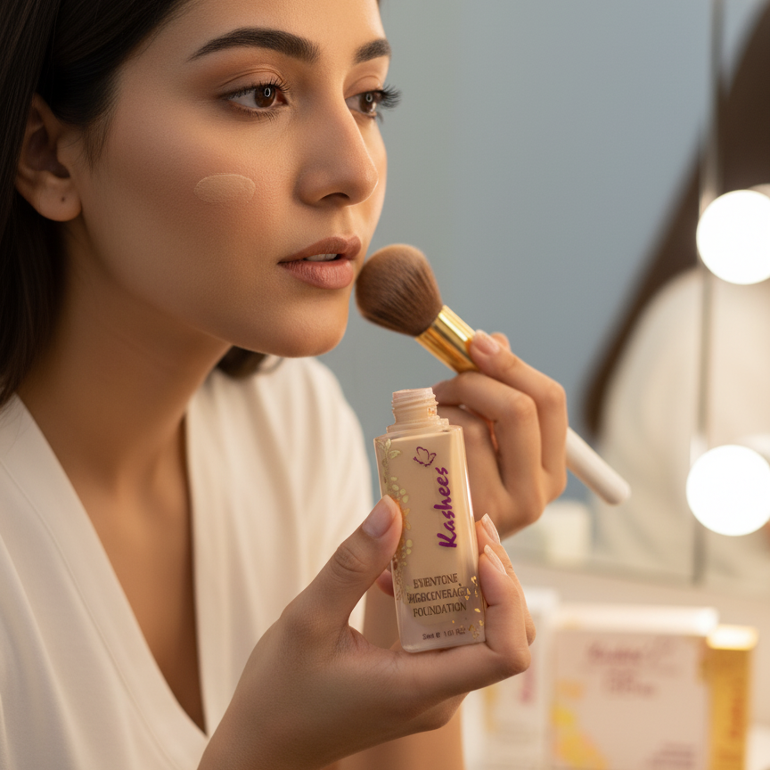 Kashee’s Complete Makeup Set With Foundation