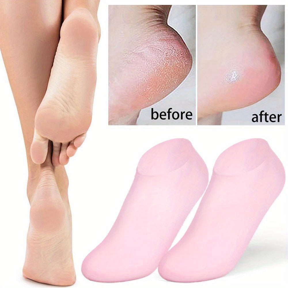 Silicone Foot Care Socks And Moisturizing