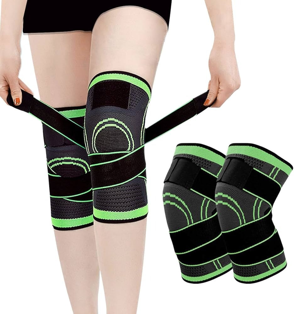 Knee Support Band For Pressure Weaving With 3D Weave