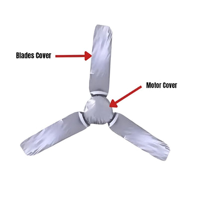 Universal Ceiling Fan Blade & Motor Cover Set